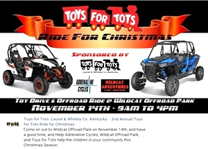 Toys for Tots. November 14